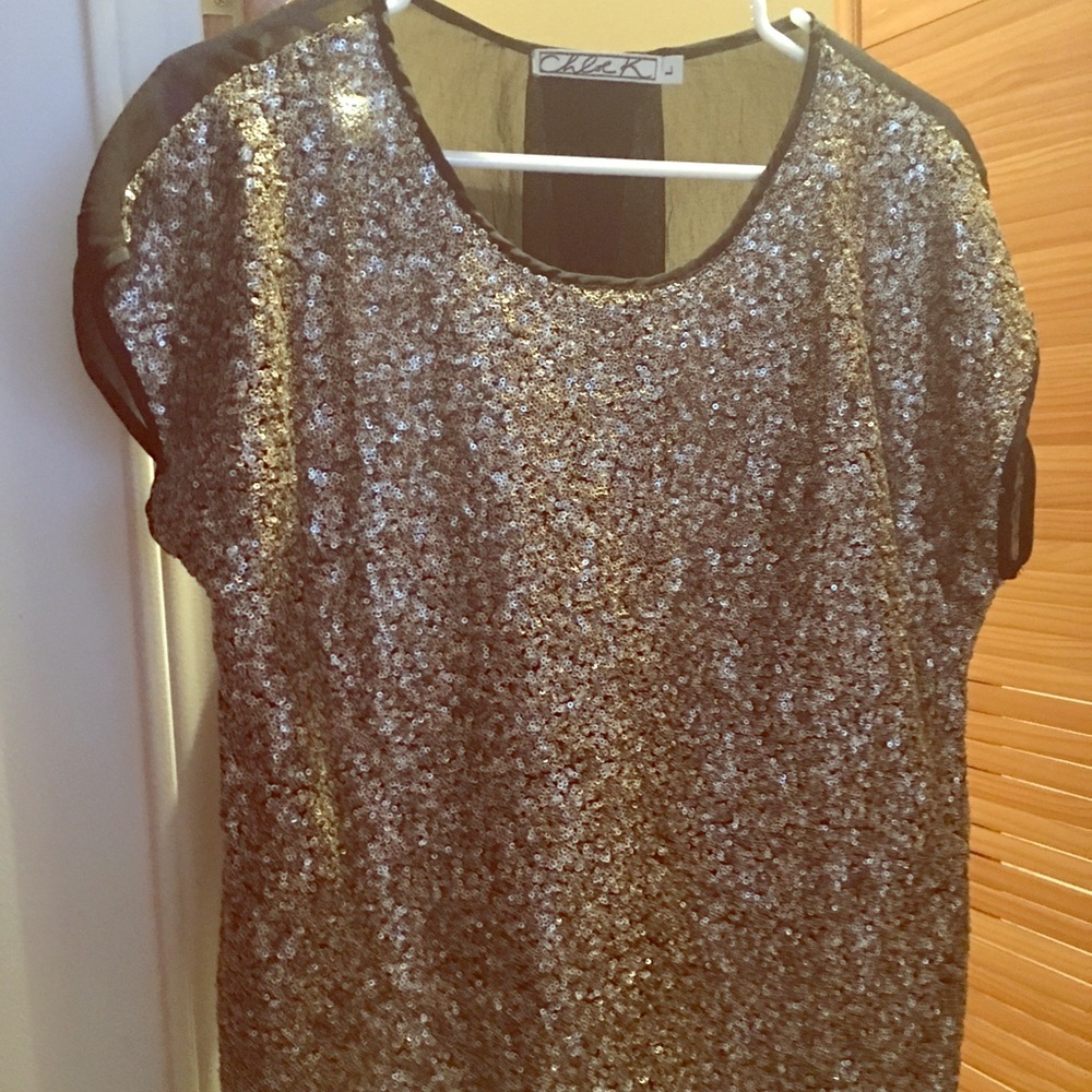 Sequin Top From Nordstrom